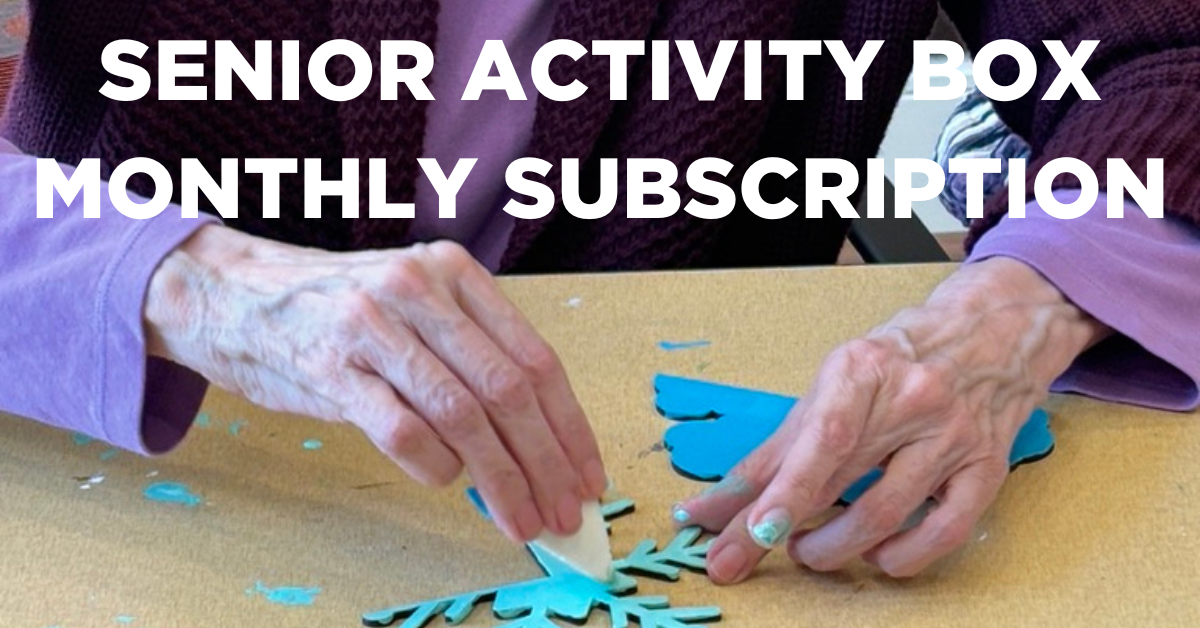 Senior Activity Box Robin's BirdBrain Designs | senior-activity
